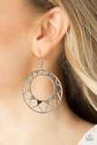 Paparazzi "Summer Sunshine" Silver Earrings Paparazzi Jewelry