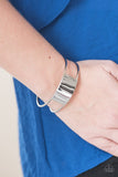 Paparazzi "Set The SHEEN" Silver Bracelet Paparazzi Jewelry