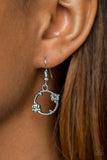 Paparazzi "Double The Bubble" Silver Earrings Paparazzi Jewelry