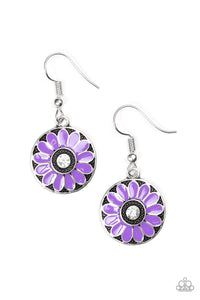 Paparazzi "Lily Luau" Purple Earrings Paparazzi Jewelry