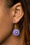 Paparazzi "Lily Luau" Purple Earrings Paparazzi Jewelry