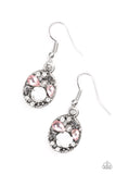 Paparazzi "Pretty Perennial" Pink Earrings Paparazzi Jewelry