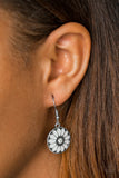 Paparazzi "Lily Luau" Silver Earrings Paparazzi Jewelry