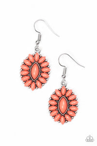 Paparazzi "Spring Tea Parties" Orange Earrings Paparazzi Jewelry