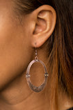 Paparazzi VINTAGE VAULT "Radiantly Rural" Copper Earrings Paparazzi Jewelry