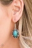 Paparazzi "Classically Country" FASHION FIX Blue Earrings Paparazzi Jewelry