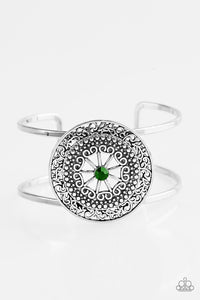 Paparazzi "Cool Compass" Green Bracelet Paparazzi Jewelry
