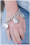 Paparazzi "Mi Amour" Silver Bracelet Paparazzi Jewelry