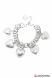 Paparazzi "Mi Amour" Silver Bracelet Paparazzi Jewelry