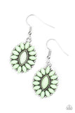 Paparazzi "Spring Tea Parties" Green Earrings Paparazzi Jewelry