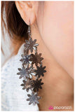 Paparazzi "Plunging Petals" earring Paparazzi Jewelry