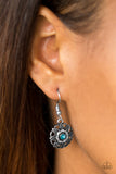 Paparazzi "Perennial Party" Blue Earrings Paparazzi Jewelry