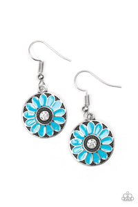 Paparazzi "Lily Luau" Blue Earrings Paparazzi Jewelry