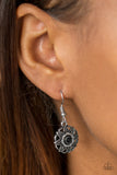 Paparazzi "Perennial Party" Black Earrings Paparazzi Jewelry