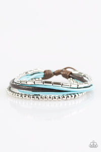 Paparazzi "Gypsy Magic" Blue Urban Bracelet Paparazzi Jewelry