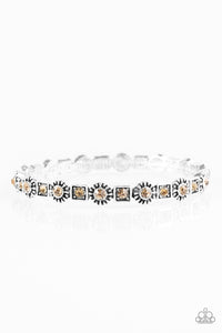 Paparazzi "Spring Inspiration" Brown Bracelet Paparazzi Jewelry