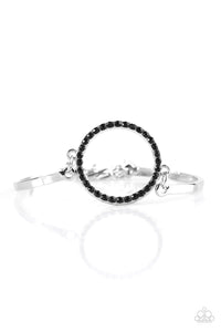 Paparazzi "Center Of Couture" Black Bracelet Paparazzi Jewelry