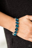 Paparazzi "Number One Knockout" Blue Bracelet Paparazzi Jewelry