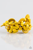 Paparazzi "Cancun Catch" Yellow Bracelet Paparazzi Jewelry