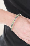 Paparazzi "Spring Inspiration" Green Bracelet Paparazzi Jewelry