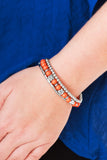 Paparazzi "What A TREE-t!" Orange Bracelet Paparazzi Jewelry