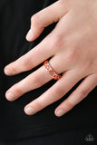 Paparazzi "HEART Me Out!" Copper Ring Paparazzi Jewelry