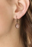 Paparazzi "Never ZOO Much" Copper Necklace & Earring Set Paparazzi Jewelry