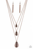 Paparazzi "Sonoran Storm" Copper Necklace & Earring Set Paparazzi Jewelry