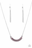 Paparazzi VINTAGE VAULT "Flying Colors" Pink Necklace & Earring Set Paparazzi Jewelry