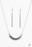 Paparazzi "Flying Colors" Purple Necklace & Earring Set Paparazzi Jewelry