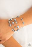 Paparazzi "Sunset Beach" Silver Bracelet Paparazzi Jewelry