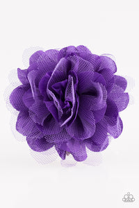 Paparazzi "Awesome Blossom" Purple Hair Clip Paparazzi Jewelry