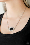 Paparazzi "Stardom Shine" Black Necklace & Earring Set Paparazzi Jewelry