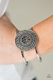 Paparazzi "Cool Compass" Blue Bracelet Paparazzi Jewelry