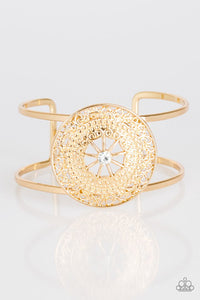 Paparazzi "Cool Compass" Gold Bracelet Paparazzi Jewelry