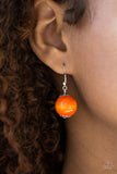 Paparazzi "Effortlessly Everglades" Orange Necklace & Earring Set Paparazzi Jewelry