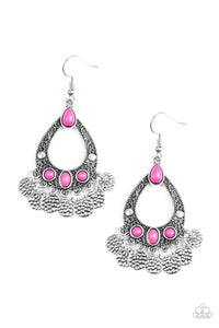 Paparazzi "Island Escapade" Pink Earrings Paparazzi Jewelry