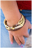 Paparazzi "A Leap of Faith" Yellow Bracelet Paparazzi Jewelry