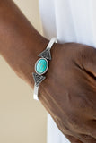 Paparazzi "Apache Trail" Blue Bracelet Paparazzi Jewelry