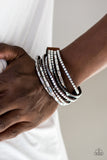 Paparazzi VINTAGE VAULT "This Time With Attitude" Brown Wrap Bracelet Paparazzi Jewelry