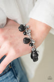 Paparazzi "Practical Paleo" Black Bracelet Paparazzi Jewelry