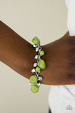 Paparazzi "Practical Paleo" Green Bracelet Paparazzi Jewelry