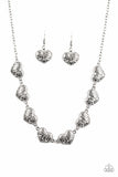 Paparazzi "Easy To Adore" Black Necklace & Earring Set Paparazzi Jewelry