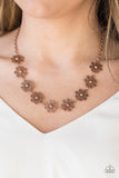 Paparazzi "Spring Beauty" Copper Necklace & Earring Set Paparazzi Jewelry