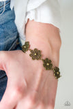 Paparazzi "Pollen Count" Brass Bracelet Paparazzi Jewelry
