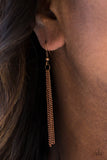 Paparazzi VINTAGE VAULT "All About ALTITUDE" Copper Necklace & Earring Set Paparazzi Jewelry