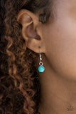 Paparazzi "Desert Eagle" Blue Necklace & Earring Set Paparazzi Jewelry