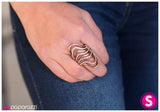 Paparazzi "Rolling In It - Copper" ring Paparazzi Jewelry