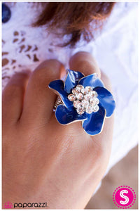 Paparazzi "Just Breathe" Blue Ring Paparazzi Jewelry