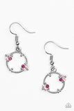 Paparazzi "Double The Bubble" Pink Earrings Paparazzi Jewelry